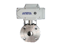 Electronic ultrathin ball valve