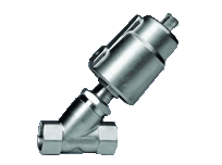 Angle seat valve